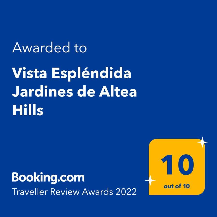Apartament Vista Esplendida Jardines De Altea Hills Zewnętrze zdjęcie